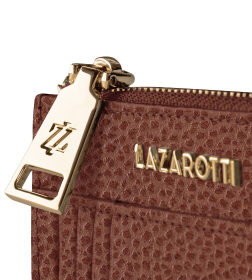 Lazarotti Bologna Portachiavi in pelle Portacarte in pelle 11,5 cm con scomparto per air tag