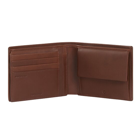 Samsonite Eluxe Veg Portafoglio Vera Pelle 13 cm