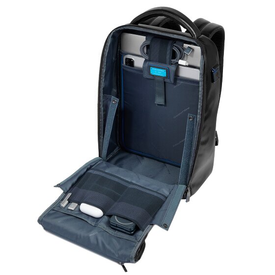 Piquadro Blue Square Zaino da giorno Pelle 29 cm Scomparto per laptop