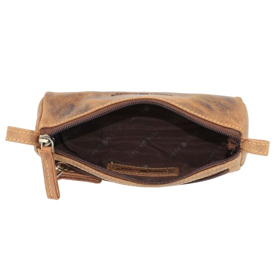 Greenburry Portamatite vintage in pelle 19 cm