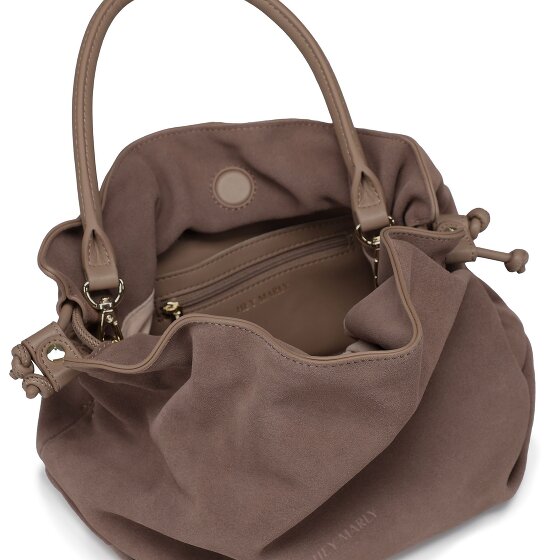 Hey Marly Cool Companion Suede Borsetta Vera Pelle 28 cm