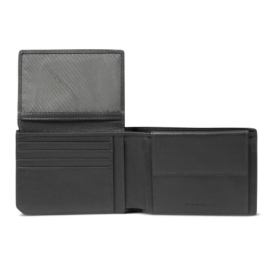 Piquadro Portuom Portafoglio Protezione RFID Pelle 13 cm