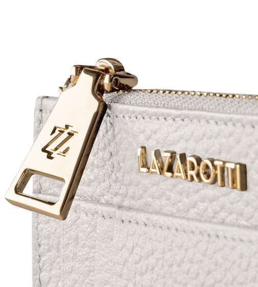 Lazarotti Bologna Portachiavi in pelle 11,5 cm con scomparto per air tag