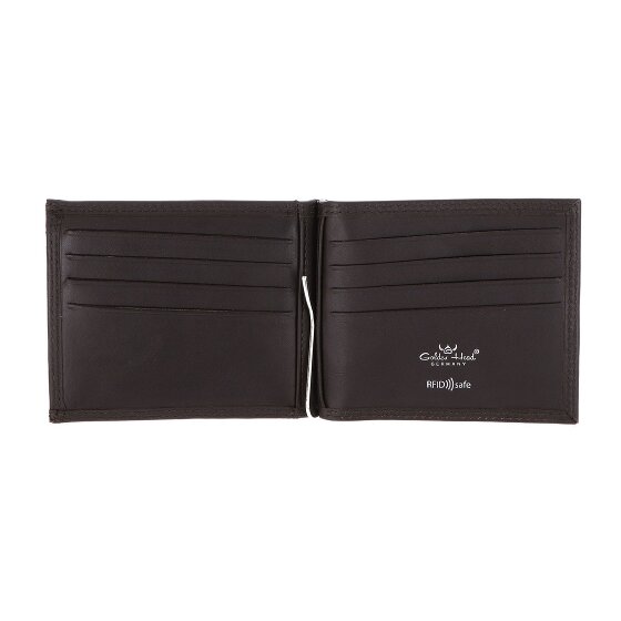 Golden Head Polo Portafoglio Protezione RFID Pelle 11 cm
