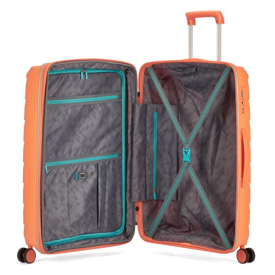 Roncato Skyline 2.0 4 ruote Set di valigie 3 pezzi con piega di espansione