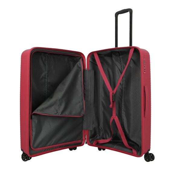 Travelite Air Stripe 4 ruote Carrello L 77 cm