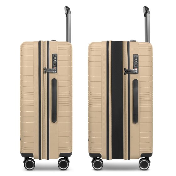 Franky Dallas 3.0 Carrello a 4 ruote M 65 cm con piega elastica