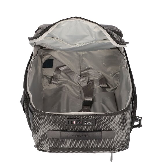 Piquadro Brief 2-Wheel Backpack Trolley 53 cm Scomparto per laptop