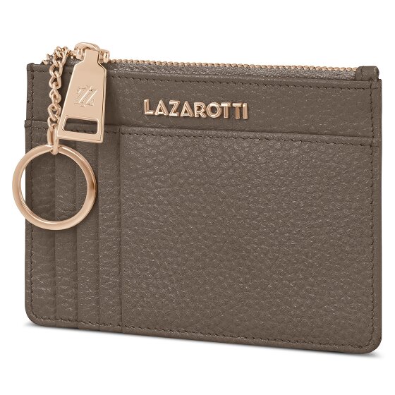 Lazarotti Bologna Portachiavi in pelle 11,5 cm con scomparto per air tag