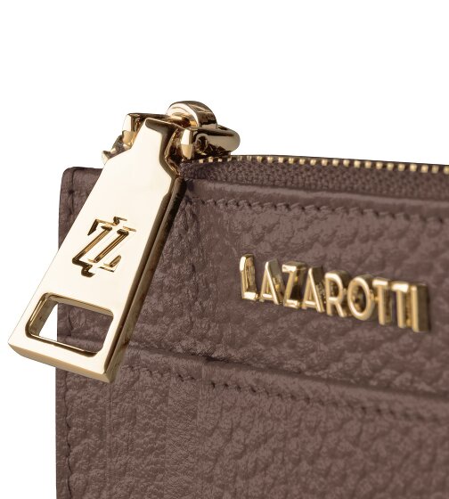 Lazarotti Bologna Portachiavi in pelle 11,5 cm con scomparto per air tag