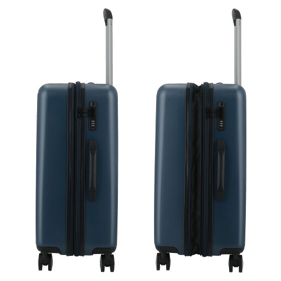 Gabol Future Plus 4 ruote Carrello 66 cm con piega di espansione