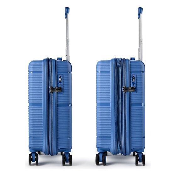 Benzi 5899 4 ruote Trolley cabina S 55 cm espandibile