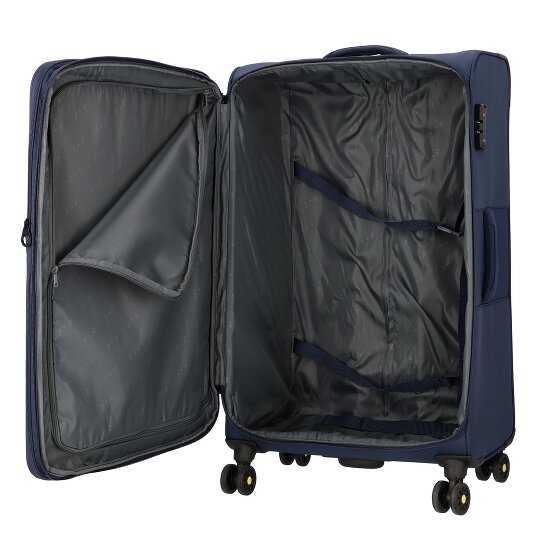 d&n Travel Line 9704 4 ruote Carrello L 78 cm con piega di espansione