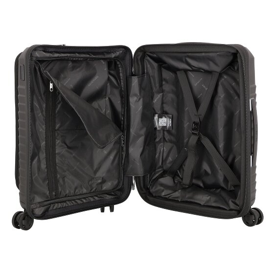 Samsonite Intuo 4 ruote Carrello della cabina 55 cm Scomparto per laptop con piega di espansione