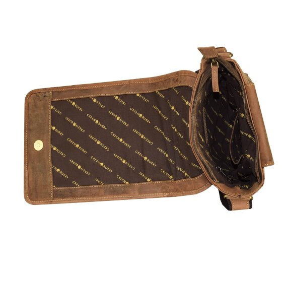 Greenburry Borsa a tracolla vintage in pelle 23 cm