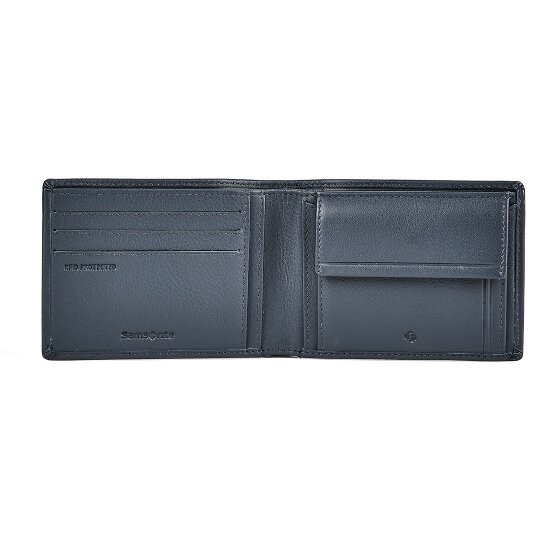 Samsonite Attack 3.0 Portafoglio Protezione RFID Vera Pelle 11 cm