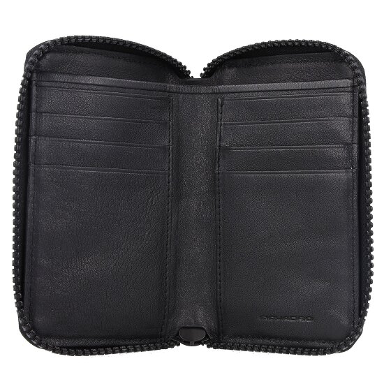 Piquadro Portafoglio Harper in pelle 9 cm