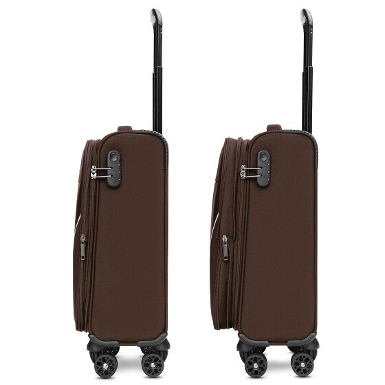 Stratic taska Trolley cabina a 4 ruote S 55 cm con piega a espansione