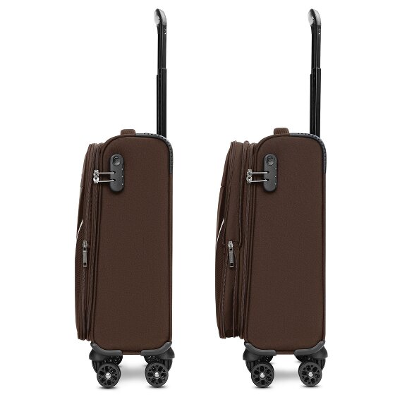 Stratic taska Trolley cabina a 4 ruote S 55 cm con piega a espansione