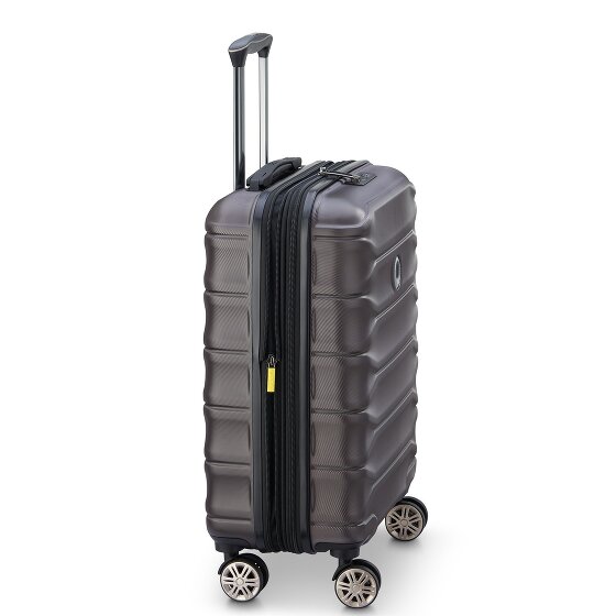 Delsey Paris Meteor 4 ruote Carrello della cabina 55 cm con piega di espansione