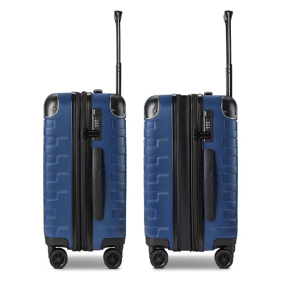 Tonino Lamborghini Milano 4 ruote Trolley cabina S 54 cm espandibile