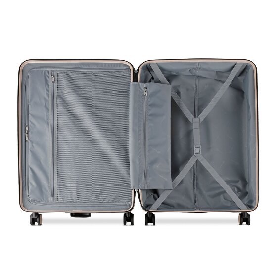 bugatti Linea 4 ruote Set di valigie 3 pezzi