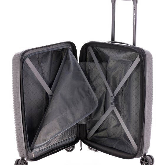 Gladiator 2800 4 ruote Carrello della cabina 55 cm con piega di espansione