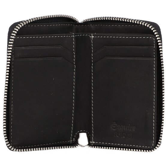 Esquire Oslo Dallas Portafoglio RFID in pelle 8 cm