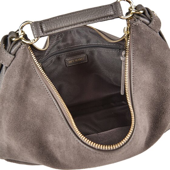 Hey Marly Lifetime Sister Suede Borsa a spalla M Vera Pelle 35.5 cm