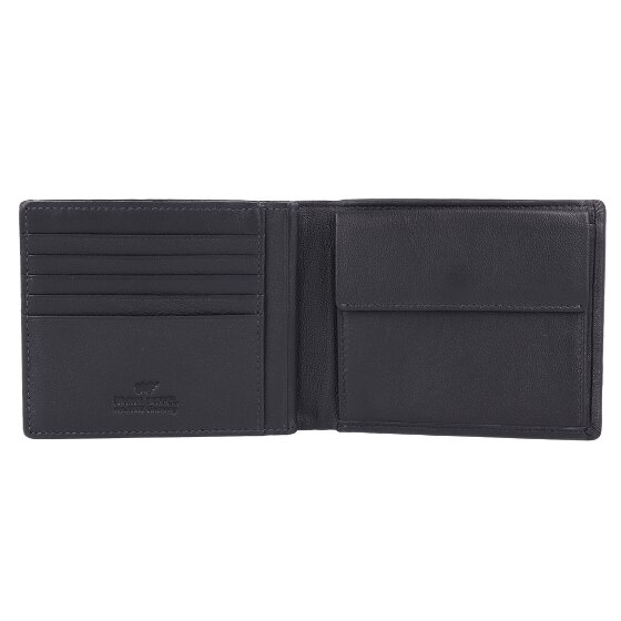 Braun Büffel Hannes Portafoglio Protezione RFID Pelle 12 cm