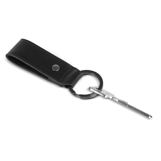 bugatti Black Magic Portachiavi Pelle 3.5 cm