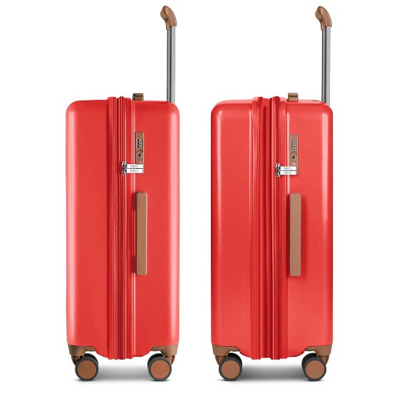 Bric's Ferrara 4 ruote Carrello M 67 cm con piega di espansione