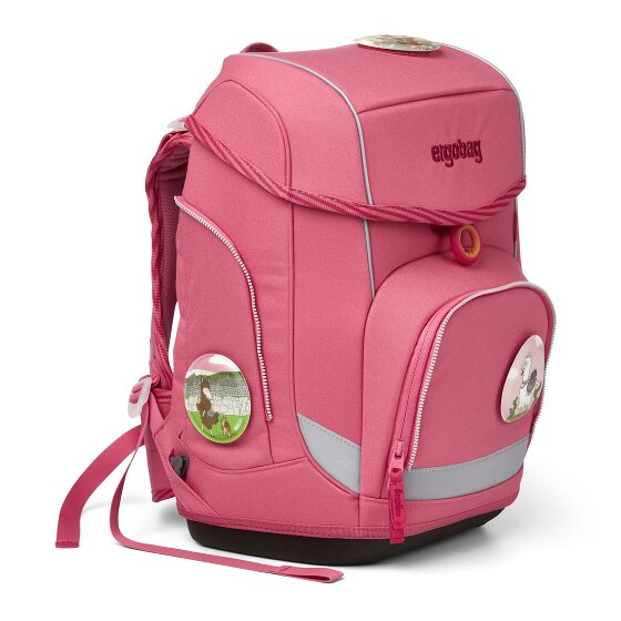 Ergobag Set di zaini scolastici Cubo 5 pz. incl. set Klettie