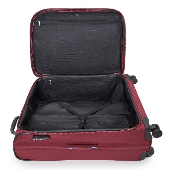 Kipling Basic New Youri Spin 4 ruote Carrello L 76 cm con piega di espansione