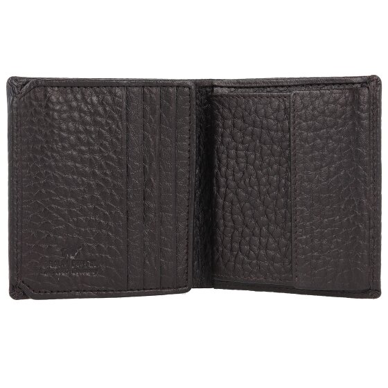 Braun Büffel Yannik Portafoglio Protezione RFID Pelle 10 cm