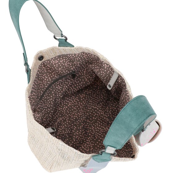 Fritzi aus Preußen Limited Painted Straw Borsa a tracolla 43 cm