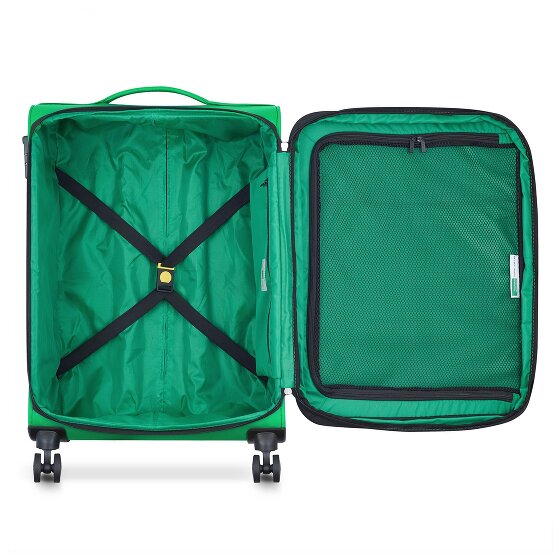 Delsey Paris x United Colors of Benetton Colour Block Set di valigie a 4 ruote 3 pezzi.
