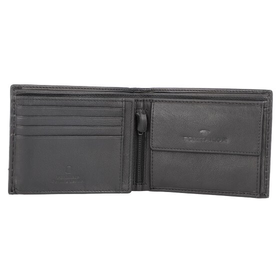 Tom Tailor Portafoglio Kai RFID in pelle 12 cm