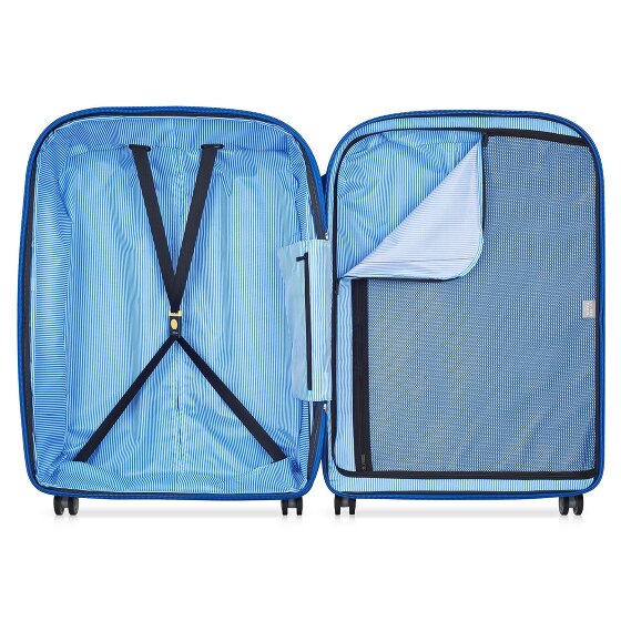 Delsey Paris Carrello Clavel a 4 ruote da 76 cm con piega ad espansione