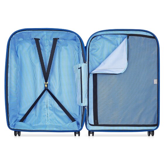 Delsey Paris Carrello Clavel a 4 ruote da 76 cm con piega ad espansione