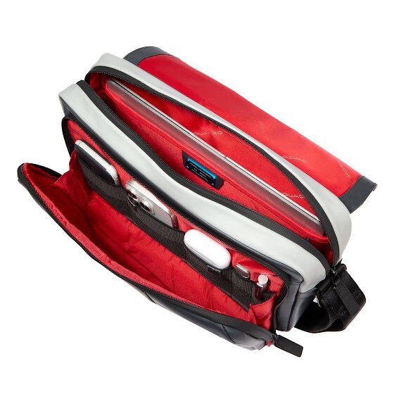 Piquadro Urban Messaggero Protezione RFID Pelle 35 cm Scomparto per laptop