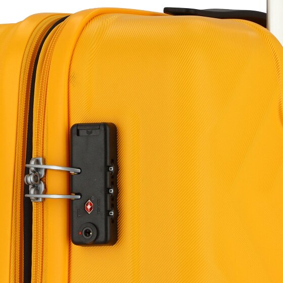 American Tourister Summer Square 4 ruote Set di valigie 3 pezzi con piega di espansione