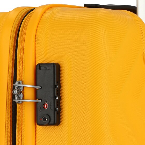 American Tourister Summer Square 4 ruote Set di valigie 3 pezzi con piega di espansione