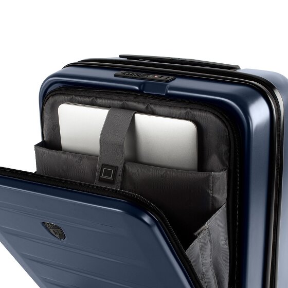 Heys Hatch 4 ruote Carrello della cabina 53 cm Scomparto per laptop con piega di espansione