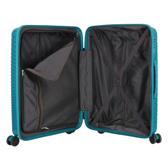 d&n Travel Line 4600 4 ruote Set di valigie 3 pezzi
