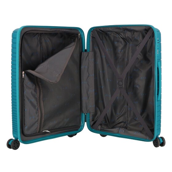 d&n Travel Line 4600 4 ruote Set di valigie 3 pezzi