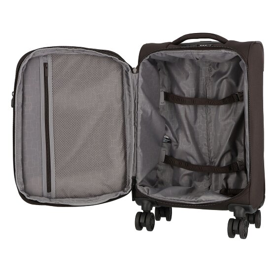 Jump Monthélys 4 ruote Carrello della cabina 55 cm con piega di espansione