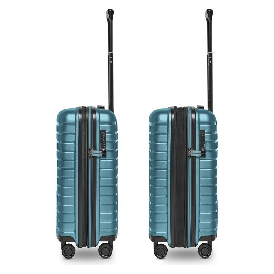 Pactastic Collection 04 THE CABIN + 4 ruote Trolley cabina S 55 cm espandibile