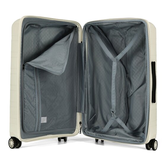 d&n Travel Line 4700 4 ruote Set di valigie 3 pezzi con piega di espansione