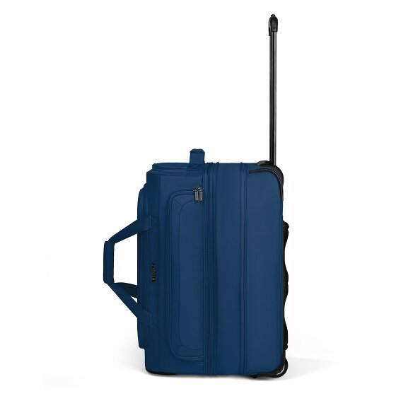 Redolz Duffle Essentials Borsa da viaggio a 2 ruote 55 cm M con patta di espansione